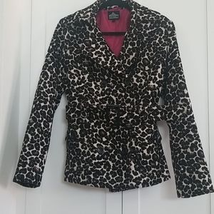 Leopard Peacoat
